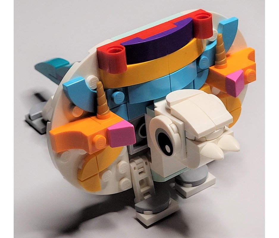 LEGO MOC 31140 Frill-necked Lizard by robmg | Rebrickable - Build with LEGO