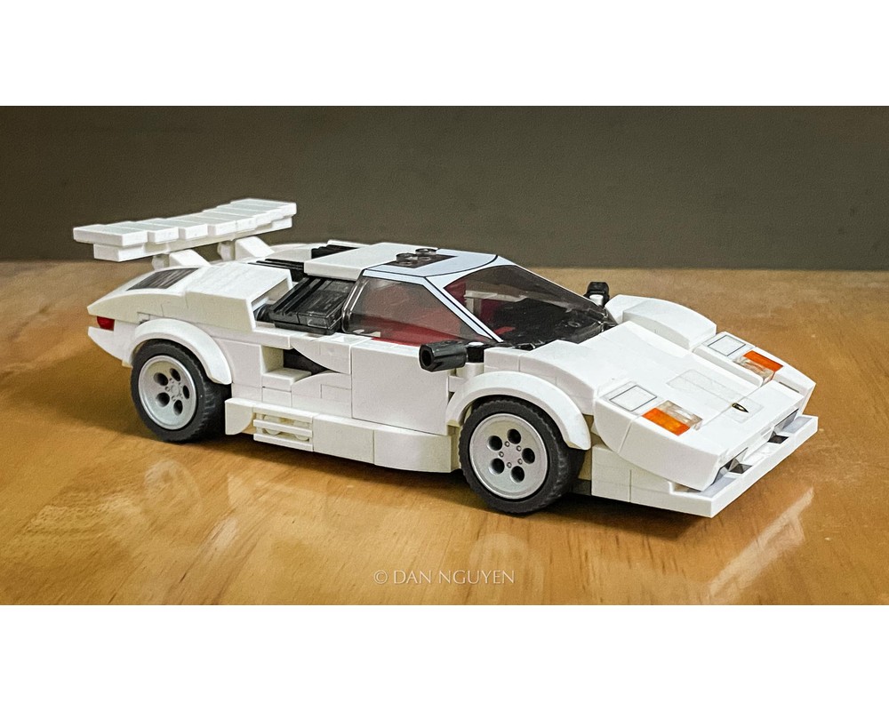 LEGO MOC-143149 Lamborghini Countach LP5000 Quattrovalvole (76908