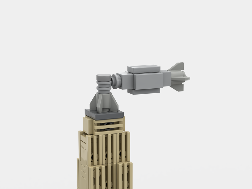 LEGO MOC Empire State Building 1930 by Taters Rebrickable Build with LEGO