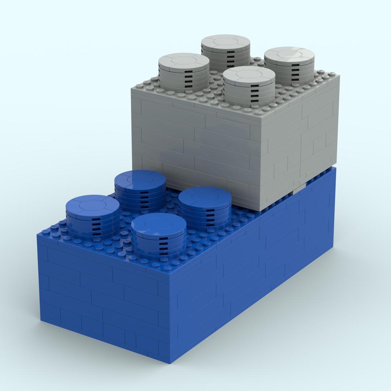 LEGO MOC large lego pieces by | Rebrickable - Build with