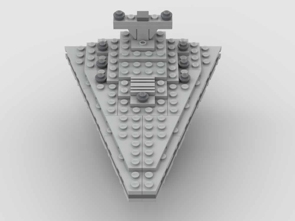 Lego Moc Star Wars Mini Imperial Star Destroyer By J Simpson Rebrickable Build With Lego