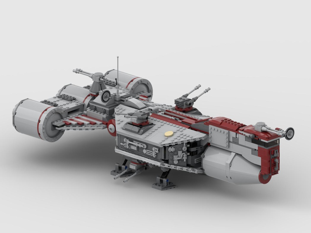 LEGO Republic C70 Charger Refit (Republic Frigate) by Col_Oneill | Rebrickable - Build with LEGO