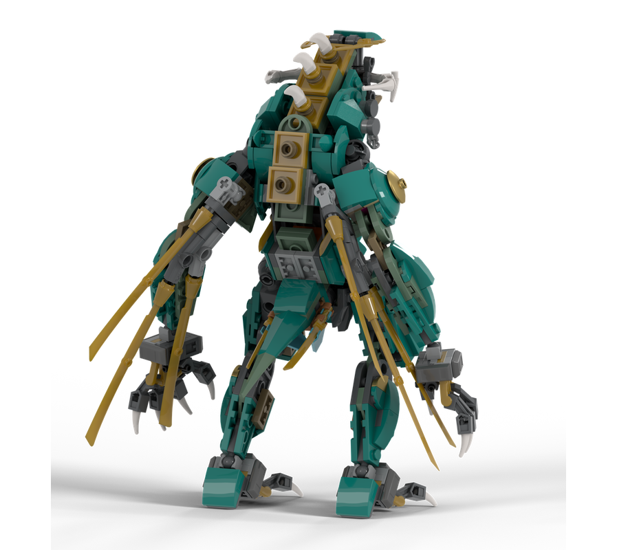 LEGO MOC Jungle Lizard 2.0 by re-creator | Rebrickable - Build with LEGO