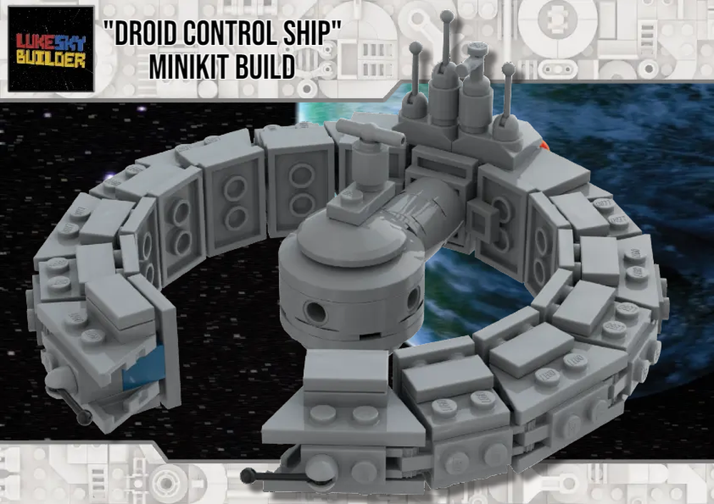 Lego star sale wars droid ship