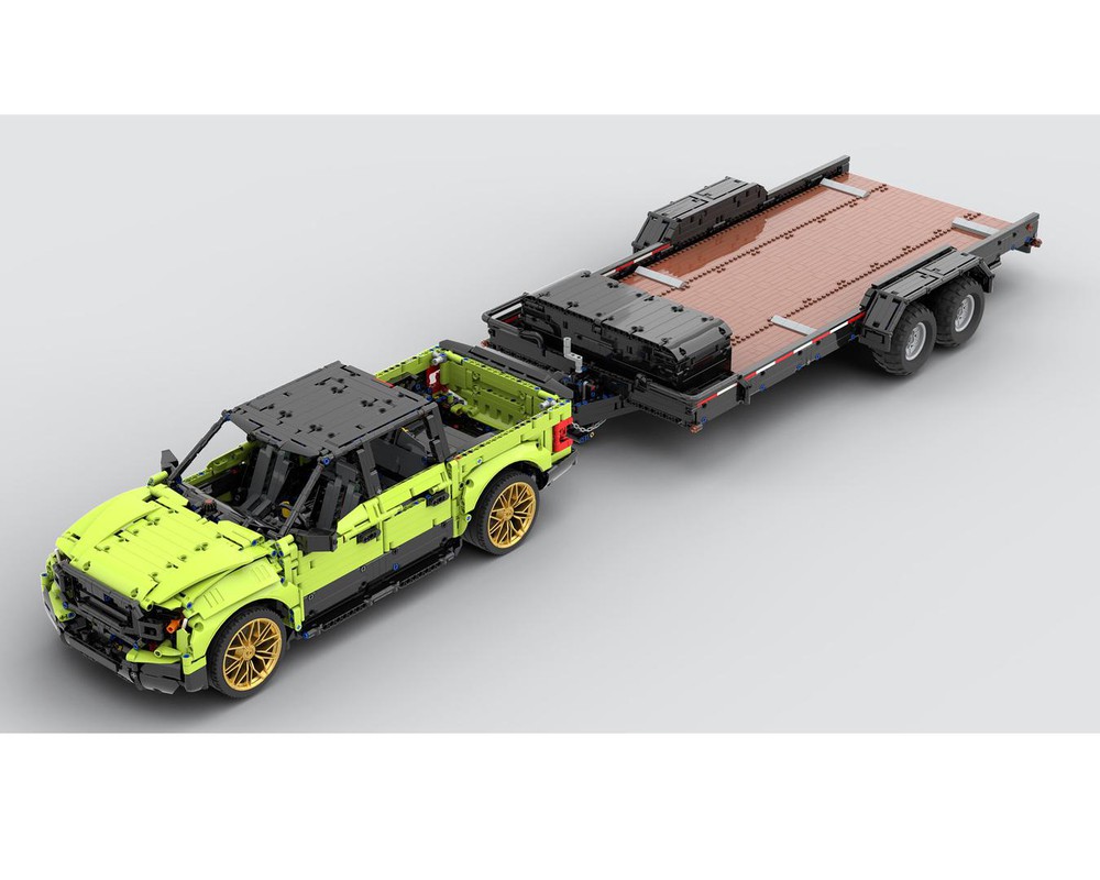 LEGO MOC 42115 - Ford F150 + Trailer [Bundle] By Nico71 | Rebrickable ...