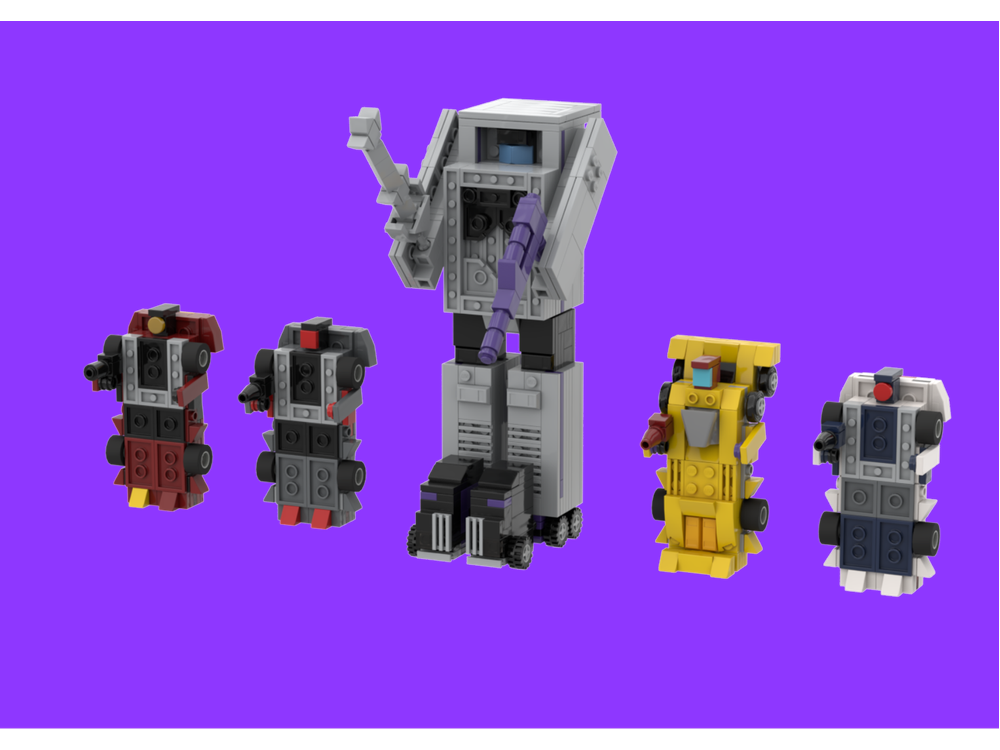 LEGO MOC Transformers Menasor / Stunticons G1 toy by Luca_Rx_01 ...