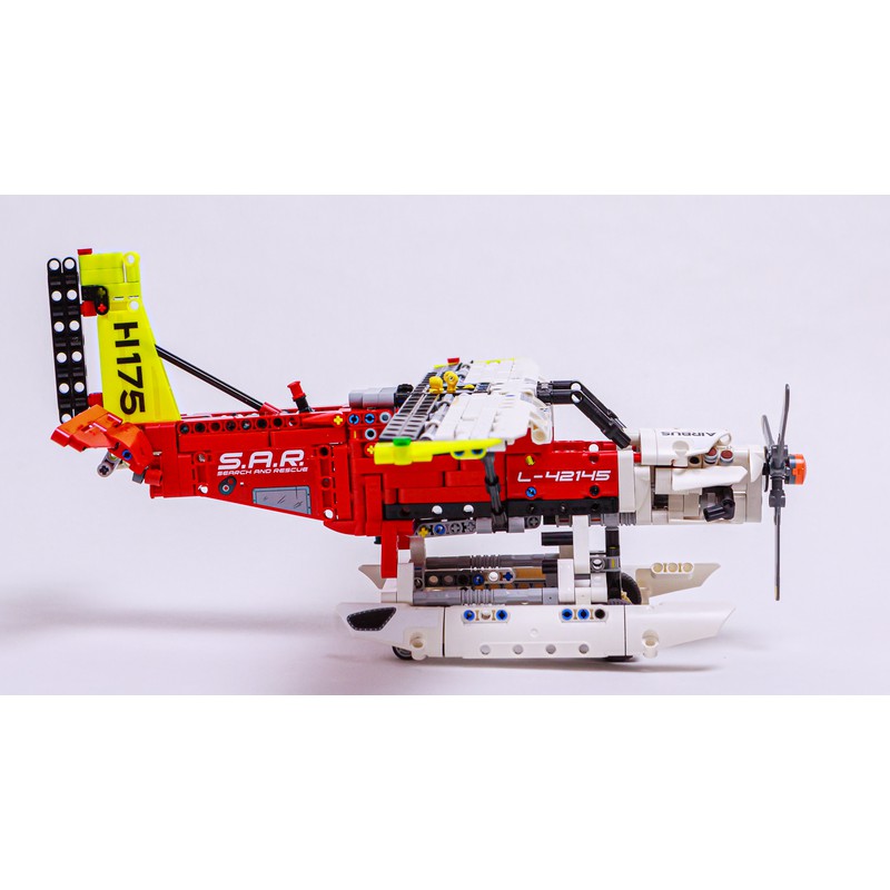 LEGO MOC Seaplane (42145 Airbus H175 Rescue Helicopter c-model) by ...