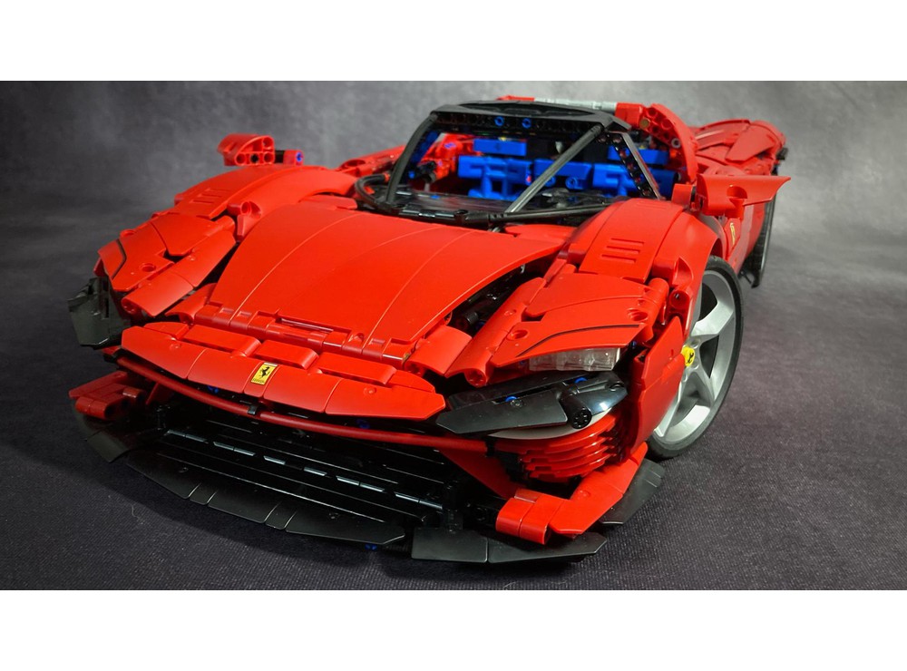 LEGO MOC Ferrari Daytona SP3 fully RC by Lego technic world ...