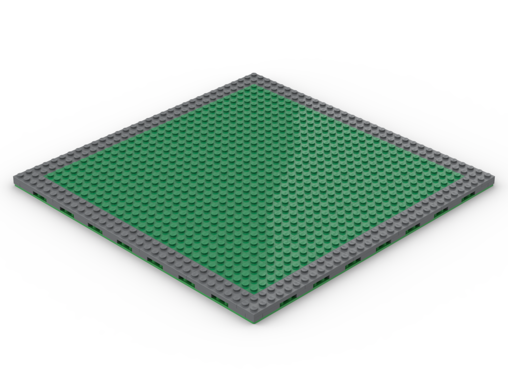 MOC – ensemble de GDS-1201 plaques de base 48x48, compatibles lego