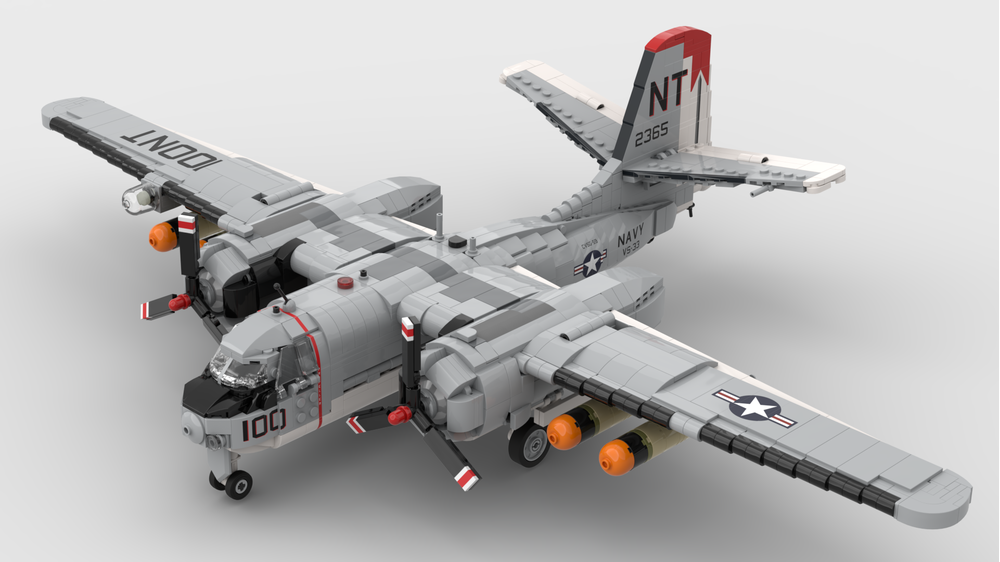 LEGO MOC-143540 1:35 Scale S-2 Tracker by HandSolo99 | Rebrickable ...