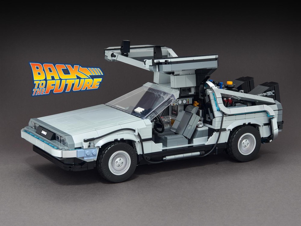 LEGO MOC Pimp Up My DeLorean Time Machine from Back to the Future ...