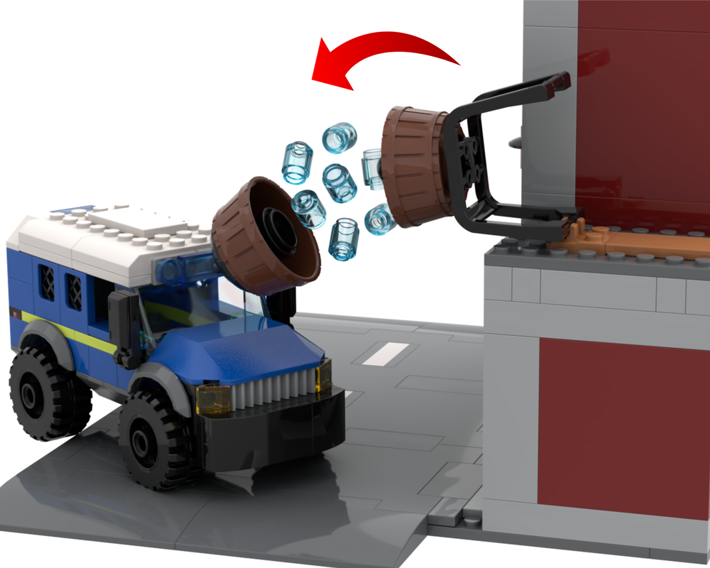 LEGO MOC Crook's Hideout Raid (60278) by Stonewall Bricks | Rebrickable ...