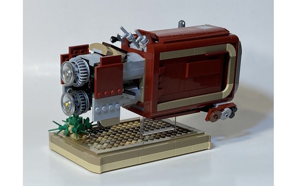 LEGO MOC 10290 Rey's Speeder by BAM Mocs | Rebrickable - Build with LEGO