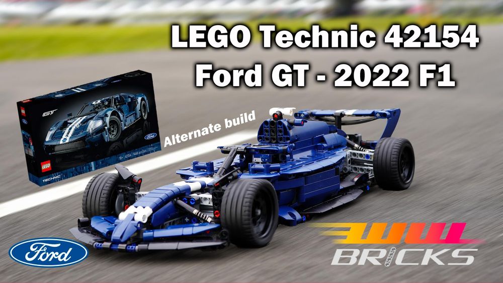 Lego Moc 2022 F1 - Lego Technic 42154 Ford Gt Alternate Build By Ww Bricks  Studio | Rebrickable - Build With Lego
