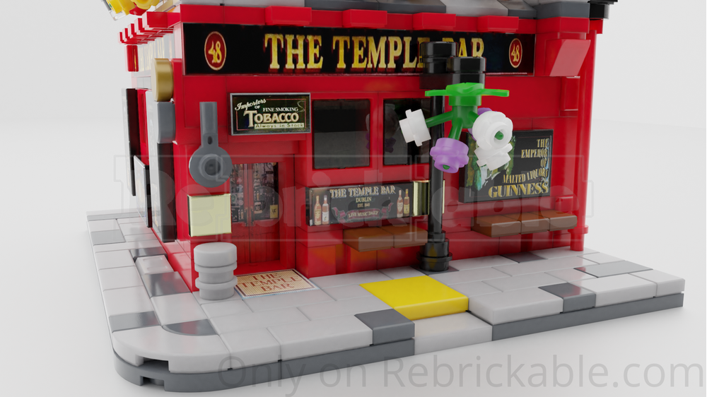 LEGO MOC The Temple Bar Pub Day 2023 by Marco666