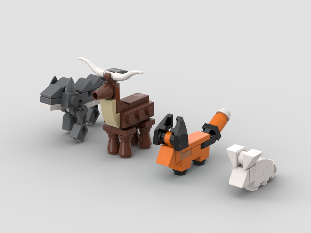 MOC - Mini Animals – How to build it