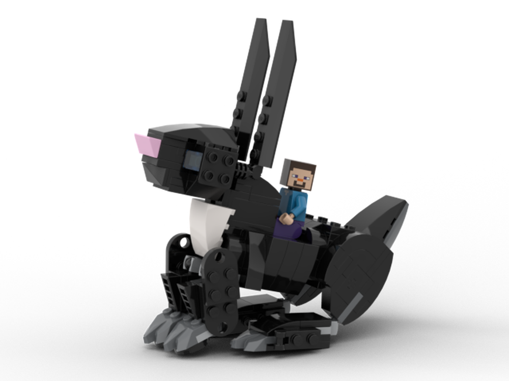 LEGO MOC Rabbit steed by Space_Steave | Rebrickable - Build with LEGO