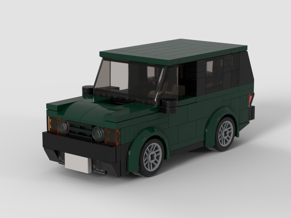 LEGO MOC Range Rover Classic by eastawat | Rebrickable - Build with LEGO