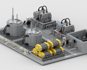 LEGO MOC Skipray Blastboat (GAT-12) by Hedu88