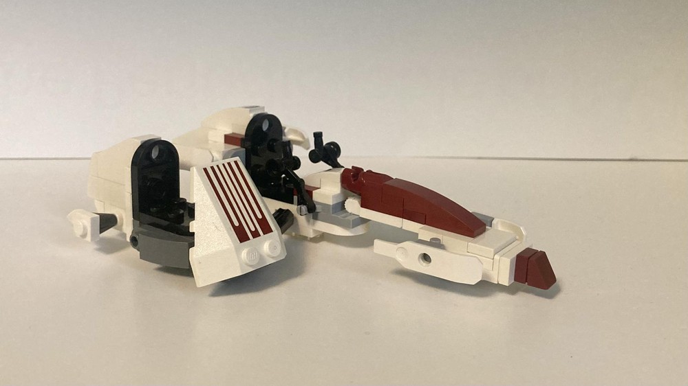 LEGO MOC BARC Speeder with Sidecar by zachpieces | Rebrickable - Build ...