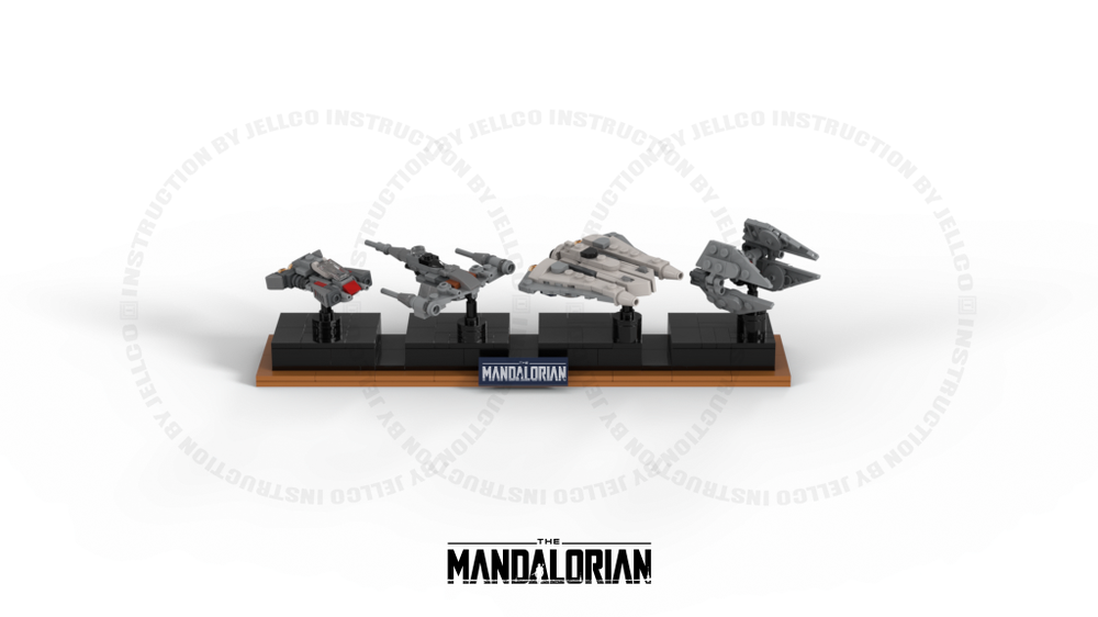 LEGO MOC Micro Diorama : Mandalorian Season 3 Episode 1 : PIRATE