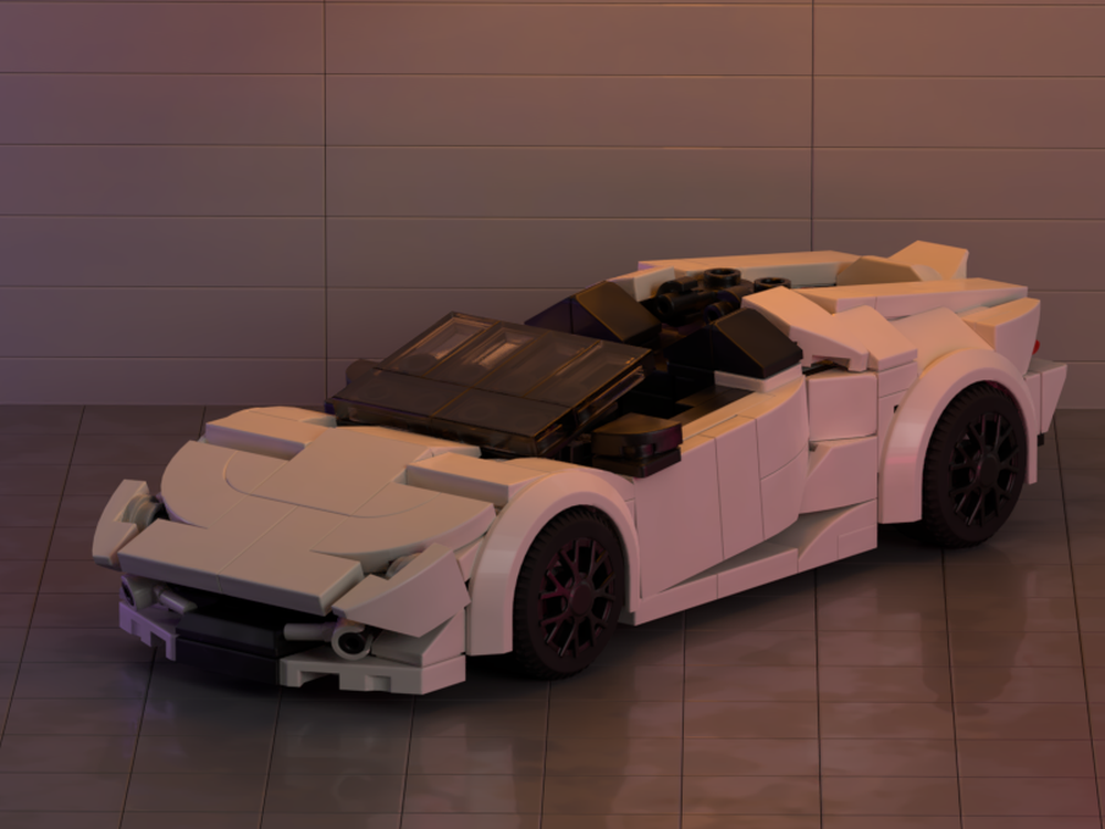 LEGO MOC Huracan EVO Spyder by LHmocs_ Rebrickable