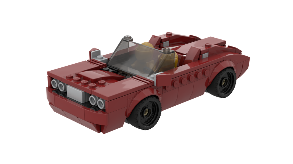 LEGO MOC 76903 Working Convertible by Schwimpy | Rebrickable - Build ...