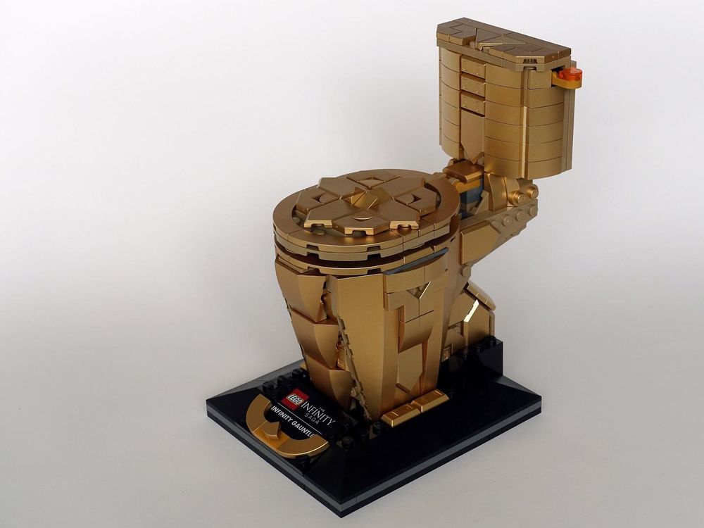 LEGO MOC 76191: Infinity Toilet by Tomik | Rebrickable - Build LEGO