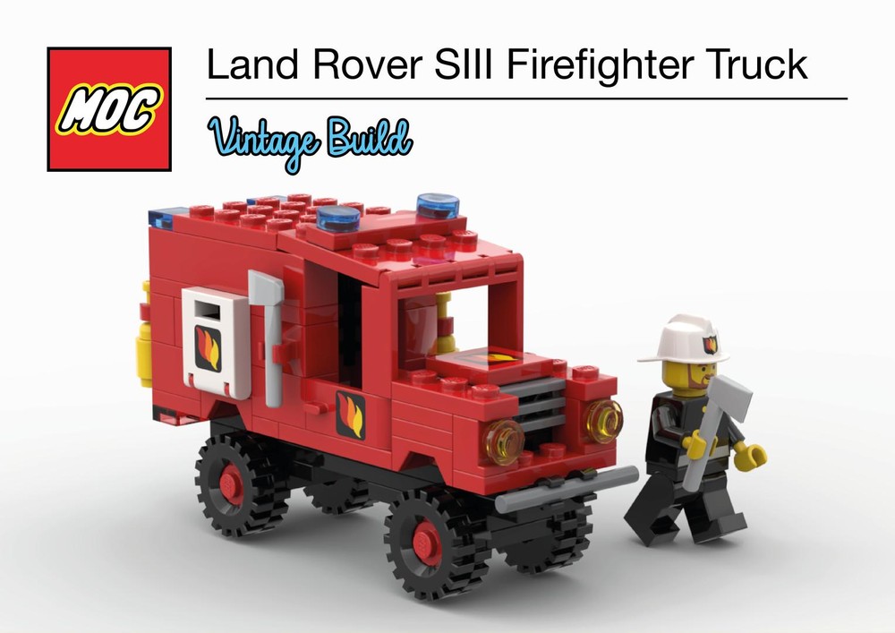 LEGO MOC-143879 Land Rover S3 Firefighter Truck by petryca ...