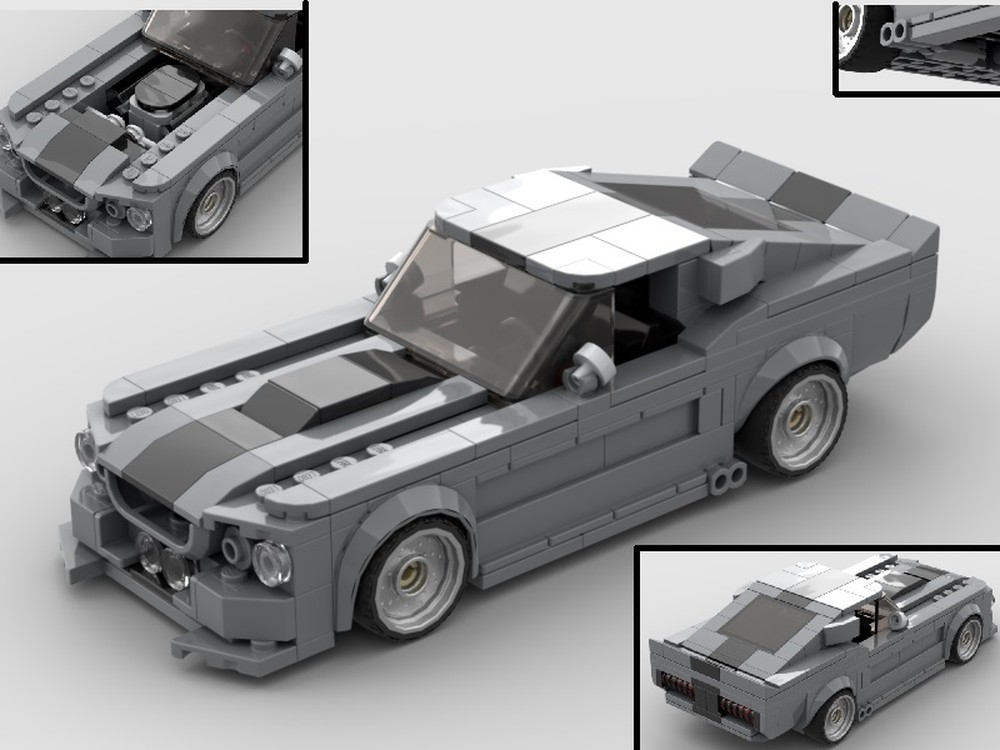 LEGO MOC Ford Mustang GT500 Eleanor V2 by Prodbrick | Rebrickable ...