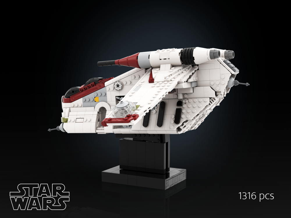 LEGO MOC LAAT Republic Gunship by Marius2002 | Rebrickable - Build with ...