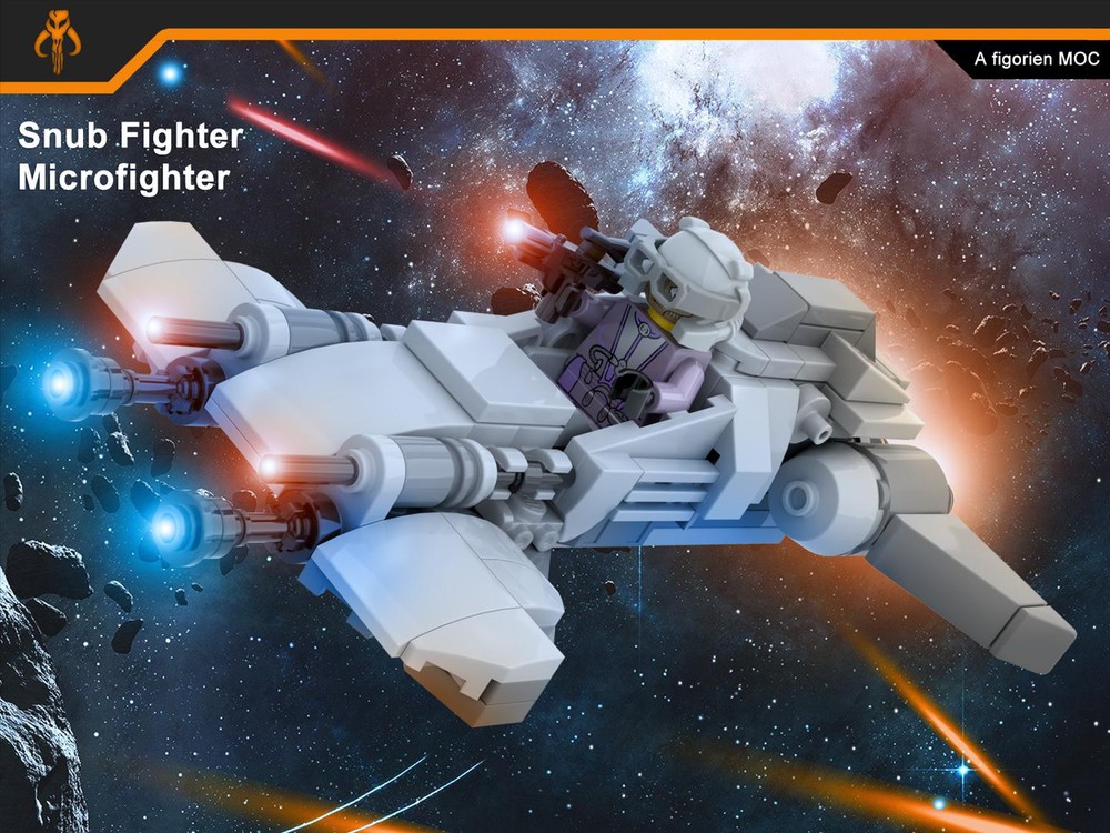 Star wars Space wars 4 set Microfighters spaceship.