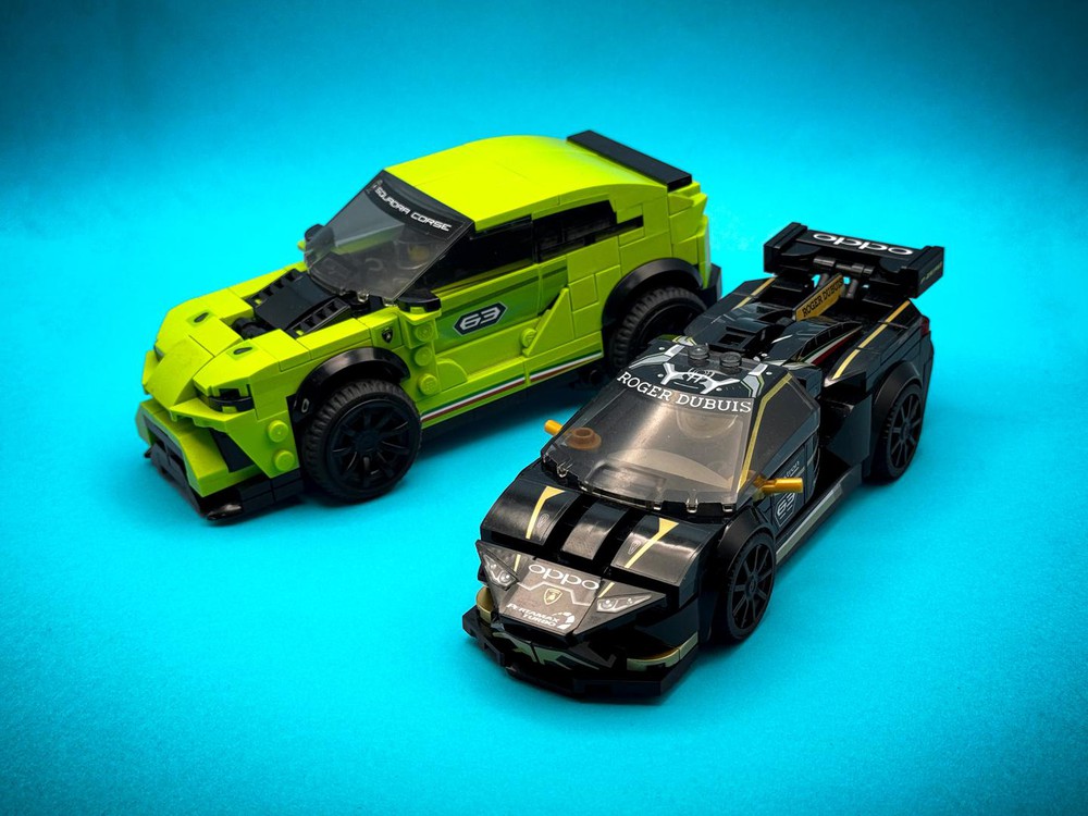 LEGO MOC Lamborghini Two Pack - 76899 by IBrickedItUp