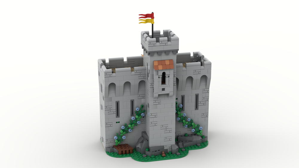 LEGO MOC Medieval Castle Tower Defense by Teslovik | Rebrickable - with LEGO