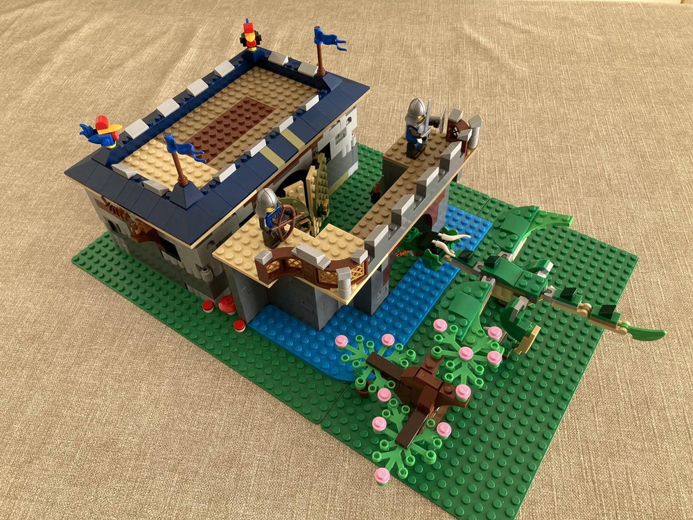 LEGO MOC Medieval Castle II – Mod Combining Two 3-in-1 Castles (31120) by  BrickType