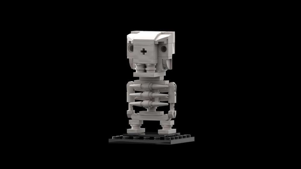 LEGO MOC Skeleton_SimBa Heads by barsim70 | Rebrickable - Build with LEGO