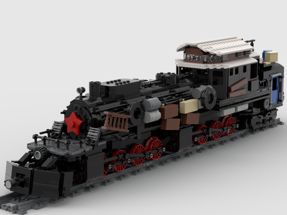 Lego custom steam online train