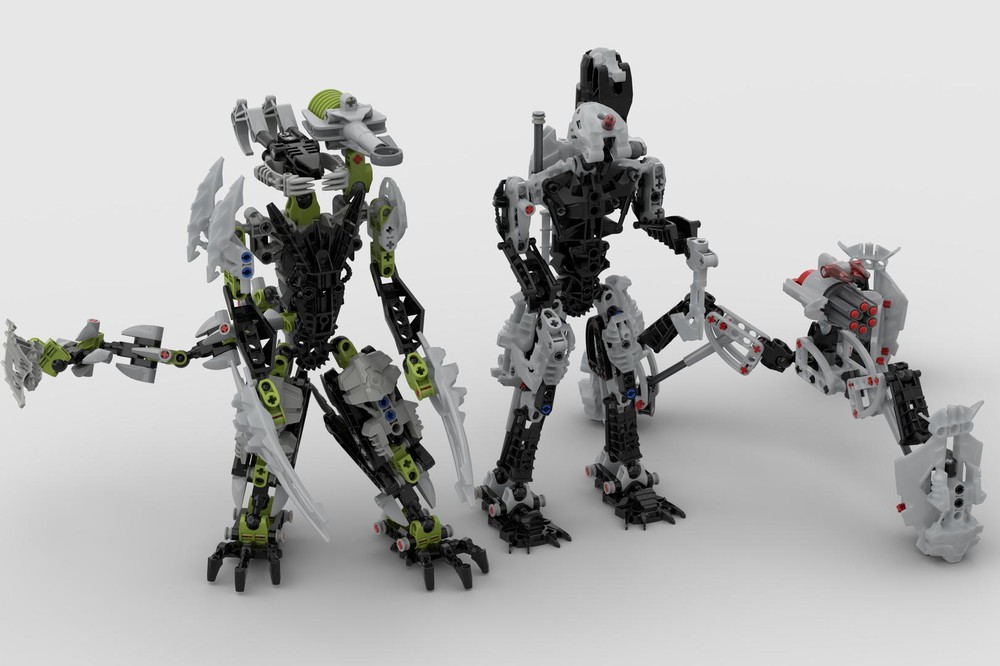 brydning Shaded Modtager LEGO MOC Project - Bionicle Shall Rise Again -Marendar robotic and mutated  version with Na-Udui (Fan project) by AnonymusMocDesigner | Rebrickable -  Build with LEGO