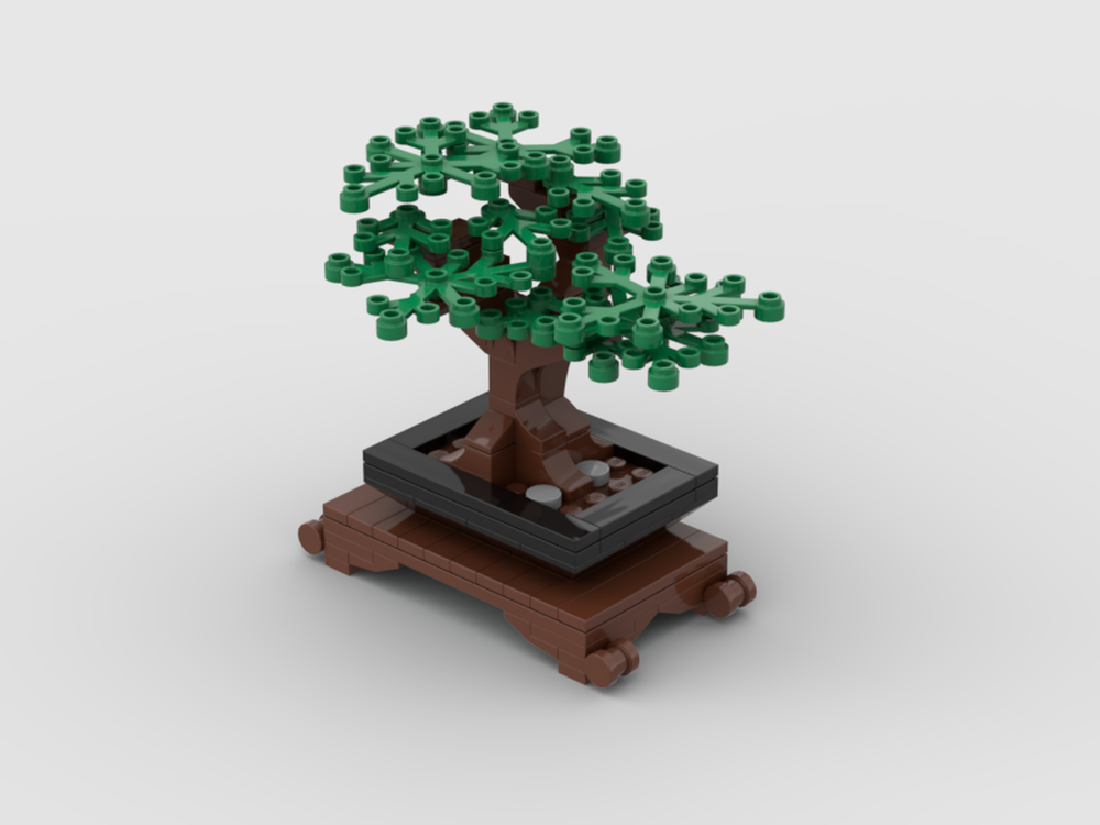 LEGO MOC Bonsai Tree by jameshigson0512