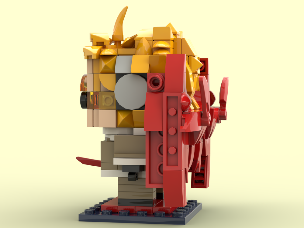 LEGO MOC-144588 Hawks - My Hero Academia BrickHeadz by NinjaChips20 ...