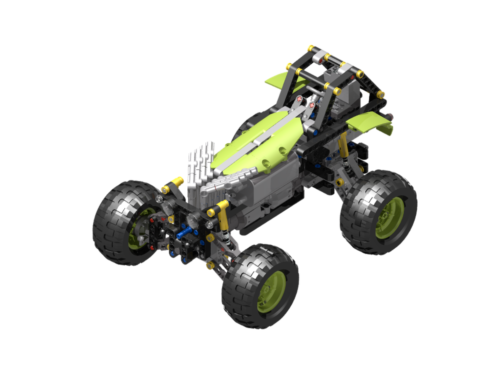 LEGO MOC Off Road Vehicle RC RWD by MadMan | Rebrickable - Build with LEGO