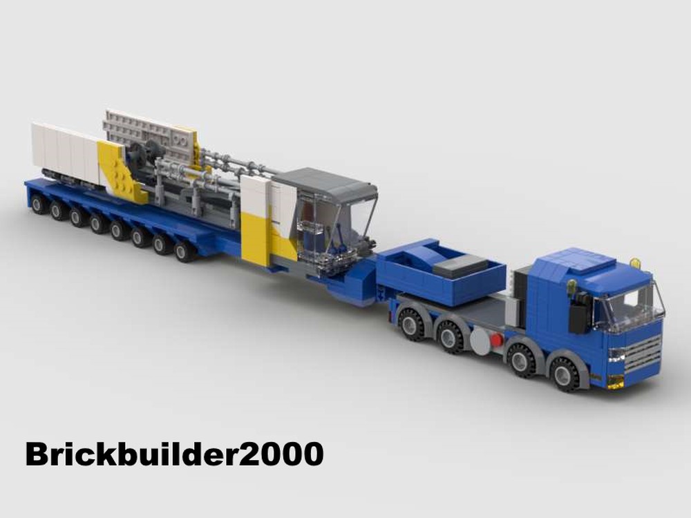 LEGO MOC City tower crane by BrickBuilder2000