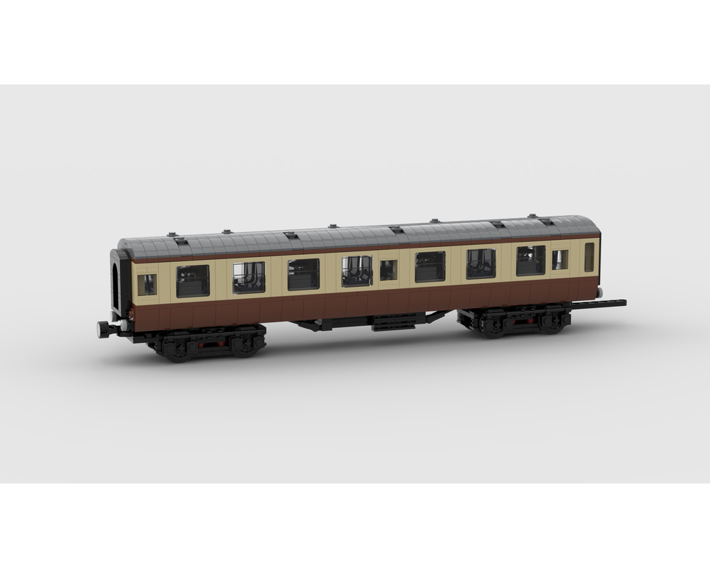 LEGO MOC British Rail Mk1 Open Coach (7W) by JG Locomotive Works ...