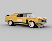 Ford Mustang Boss 302 '70 - LEGO® MOC Instructions