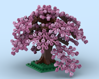 LEGO MOC-144693 Sakura Tree by AussieShazza | Rebrickable - Build