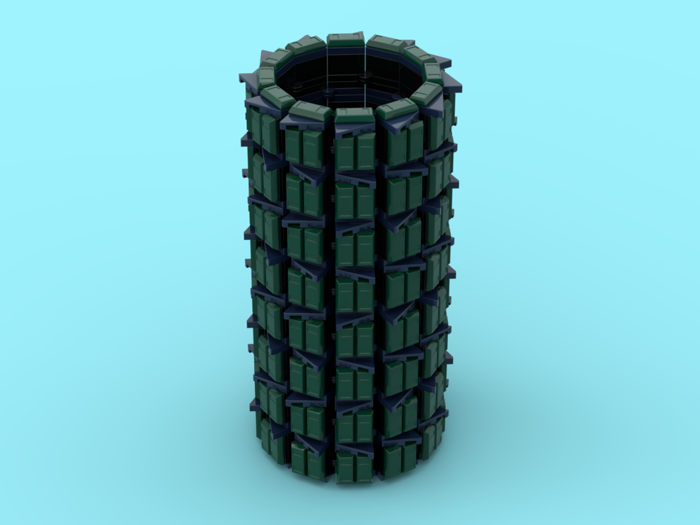 LEGO MOC Flower Vase by Yohder | Rebrickable - Build with LEGO