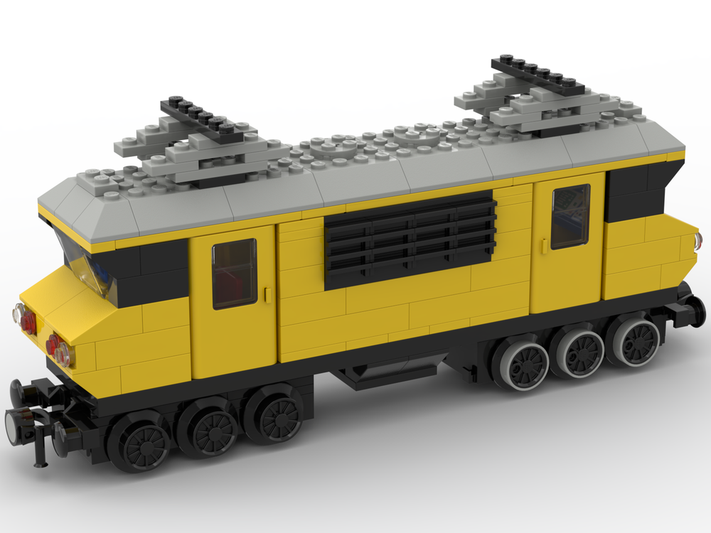 LEGO MOC-144728 12V Train inspired by Dutch NS 1600 series locomotive ...