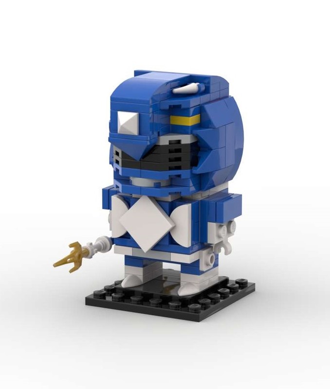 LEGO MOC-144750 Blue Ranger (MMPR)/ Billy Cranston by delight_moc ...