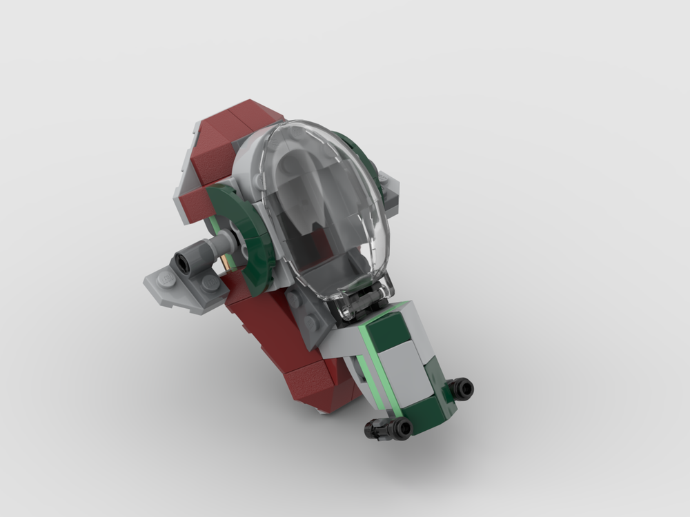 LEGO MOC Boba Fett's Starship Microfighter 75344 Modification by 8401brickz  | Rebrickable - Build with LEGO