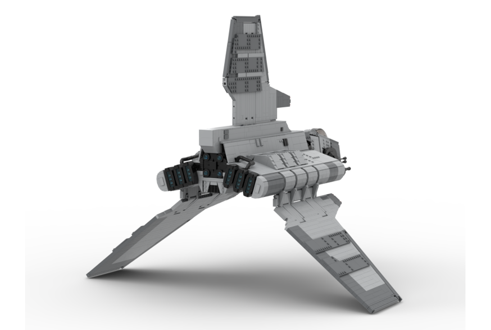 LEGO MOC-144863 RHO class transport shuttle by thelegowolfpack ...